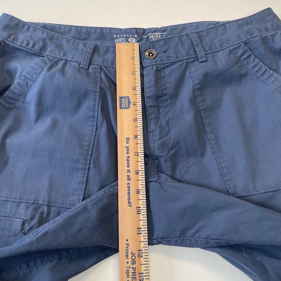 Mountain Hardwear Blue Chino Pants size 14/32 - Picture 9 of 10